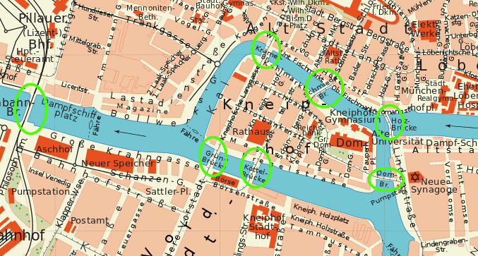 Sete pontes de Königsberg